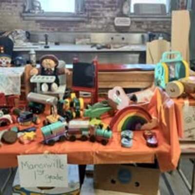 We are the Toy Shoppe's fiscal agent: some of the 40,000+ toys donated to underprivileged kids