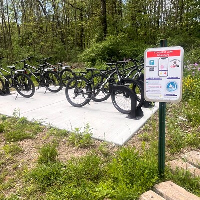 Conneaut Lake Bikeshare has mountain bikes