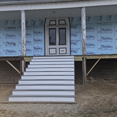 New Steps are installed