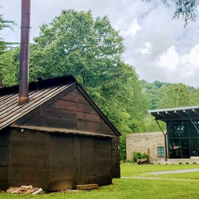 The grounds at Drake Well Museum and Park