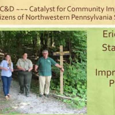 Erie Bluffs trail project
