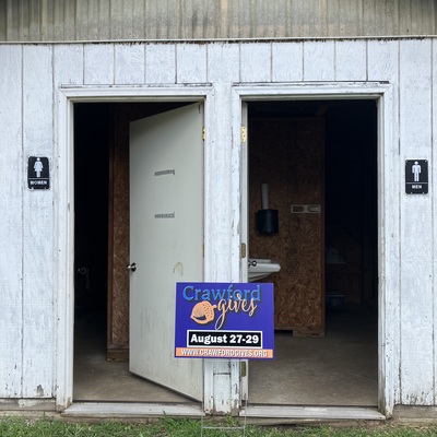 Lend a hand...new restrooms needed!