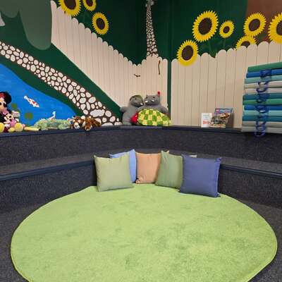 Our children's storytime area