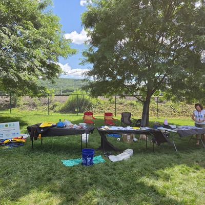 Penn Soil & the Conewango Creek Watershed Assoc. ready to teach- water safety & Environmental ED