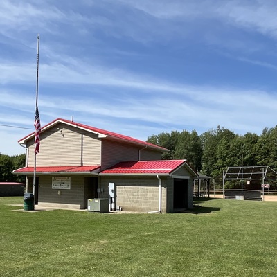 Main Equipment Building/Restrooms/Storage Garage