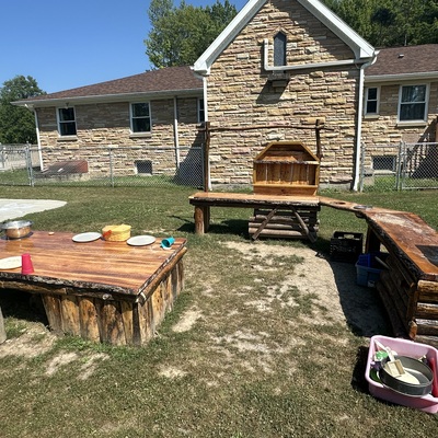 Our New Mud Kitchen
