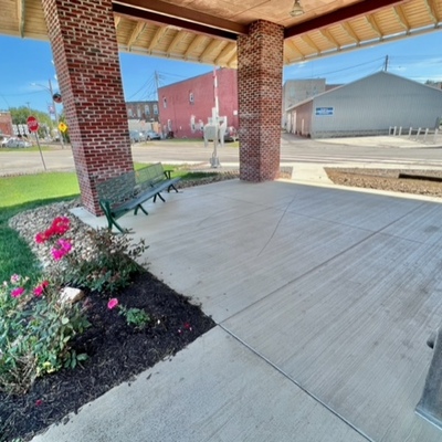 Landscaping finished with 2022 Crawford Gives donations