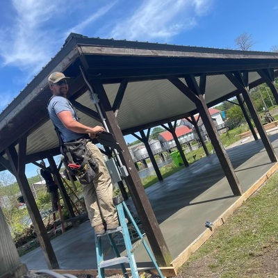 Constructing the Pavilions