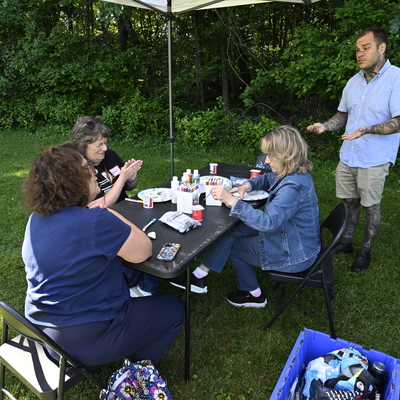 WOW 7/2026 - Rock painting in nature with local artist