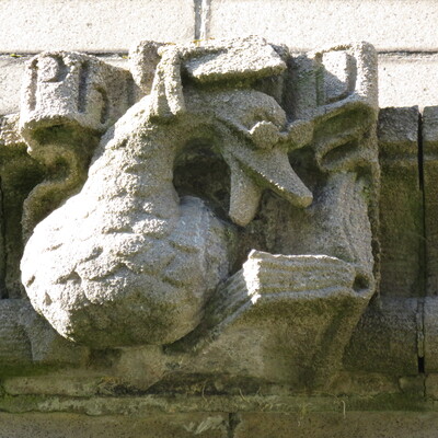 Library Exterior Detail, One of Many