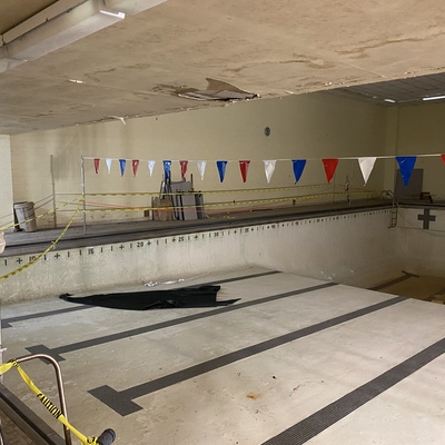 FCCA Pool Before Filled In