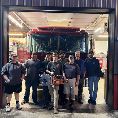 New Vent Saw put in service 2023 with some money from Crawford Gives.