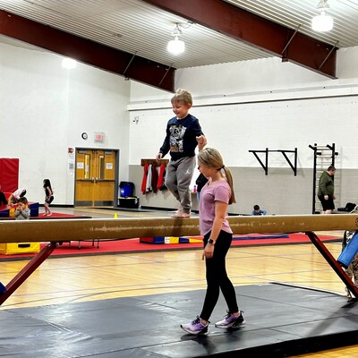 Young athletes build strength, confidence, and skills in this gym.