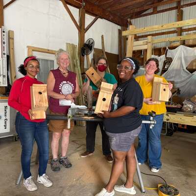 Women's Carpentry Class with Brenda Williams