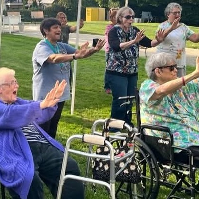 Employees, residents and the public were welcomed to the class