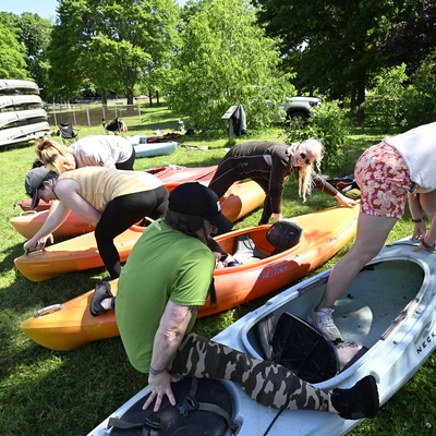 WOW 7/2026 - Water Safety- playing kayak twister
