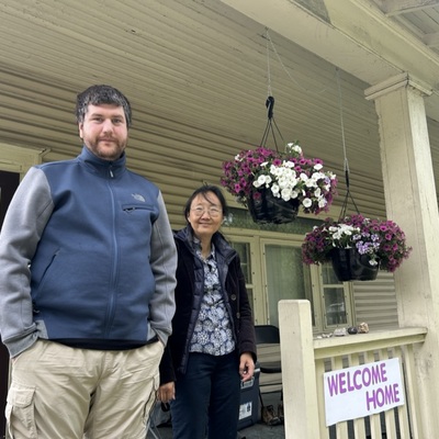 Common Roots first Self-Helpers close on their home.