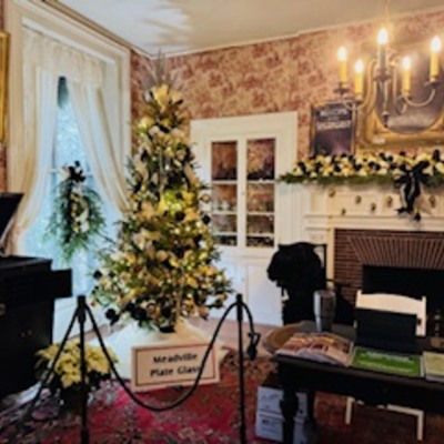 Formal Dining Room decorated for Trees of Christmas 2024