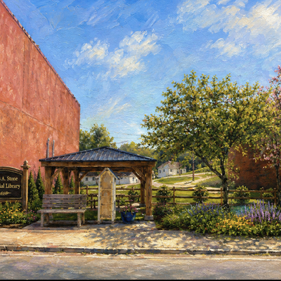 An imagined view of what our new park might look like