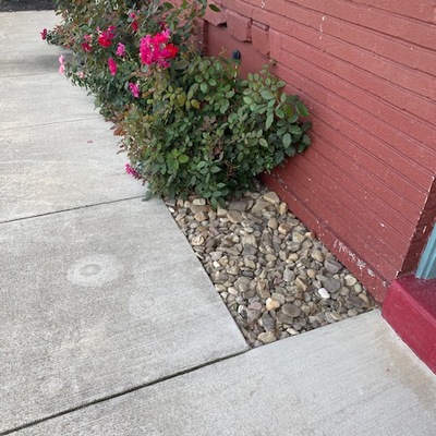Landscaping finished with 2022 Crawford Gives donations