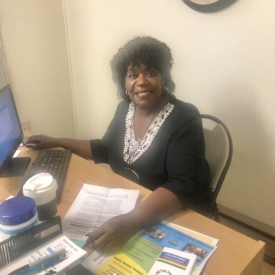 Melissa Burnett is busy with applications on Tuesdays