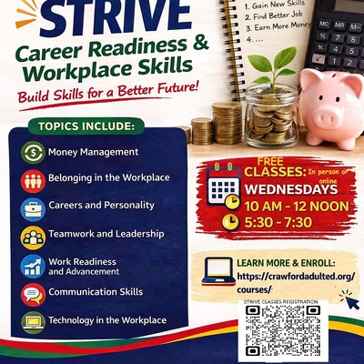 Register Today! Free classes