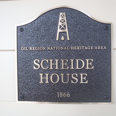 Scheide House plaque