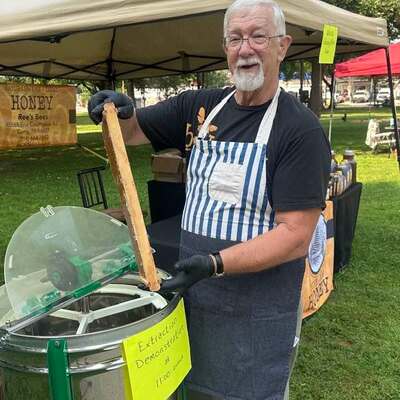 Fresh Honey at the Titusville Open Air Market in Scheide Park Summer 2026