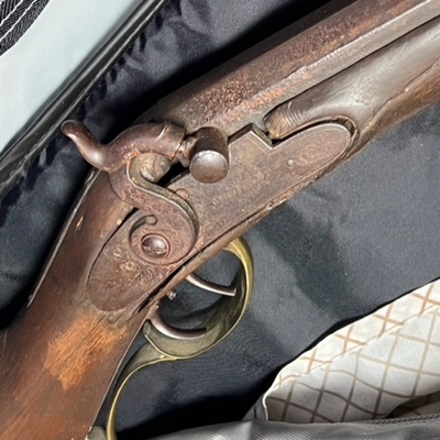A musket donated to the Association, reputedly used by John Brown