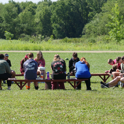 An example of a great small group discussion at CVFJ