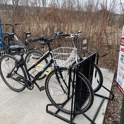 Bikeshare at Ernst Trail