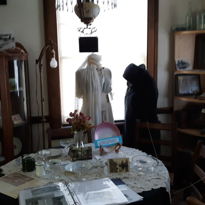 Eureka Springs / Saegertown Inn display at the museum